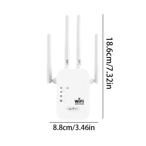 Bộ Kích Sóng Wifi 4 Râu Tốc Độ Cao 300Mbps - Kiêm Cục Kích Wifi Không Dây Siêu Mạnh Bộ Kích Wifi Kết Nối Xa