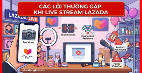Các Lỗi Thường Gặp Khi Livestream Lazada