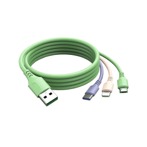 SỈ CÁP SẠC 3 ĐẦU 3 MÀU - 3A DÀI 1.1M - SỈ PHỤ KIỆN ĐIỆN THOẠI TPHCM