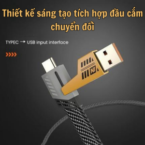 SỈ DÂY SẠC 4IN1 - 65W DÀI 1M - SỈ CÁP SẠC NHANH