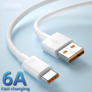 Dây sạc nhanh 6A cho XM chui USB to Type C. Cáp sạc nhanh, Cáp sạc Type C