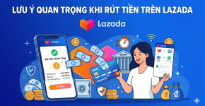Lưu Ý Quan Trọng Khi Rút Tiền Trên Lazada