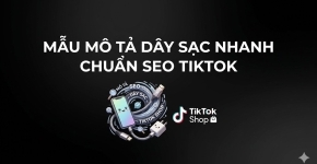 Mẫu Mô Tả Dây Sạc Nhanh Chuẩn SEO TikTok