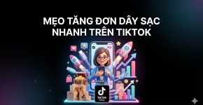Mẹo Tăng Đơn Dây Sạc Nhanh Trên TikTok