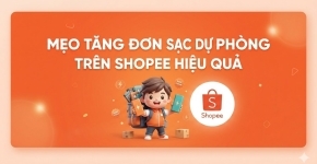 Mẹo Tăng Đơn Sạc Dự Phòng Trên Shopee Hiệu Quả
