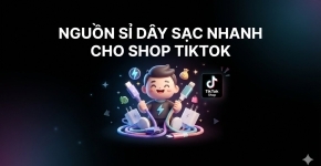 Nguồn Sỉ Dây Sạc Nhanh Cho Shop TikTok