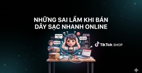 Những Sai Lầm Khi Bán Dây Sạc Nhanh Online