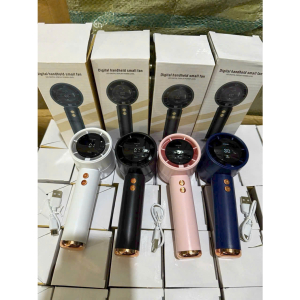 Sỉ Quạt Cầm Tay N68 100 Tốc Độ Turbo Tốc Độ Cao Quạt Mini Màn Hình Led Hiển Thị Dung Lượng Pin Lớn 5000MAH Cấp Độ Gió Mạnh