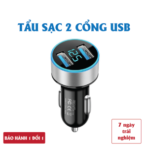 SỈ TẨU SẠC 2 CỔNG OTO - SỈ PHỤ KIỆN ĐIỆN THOẠI